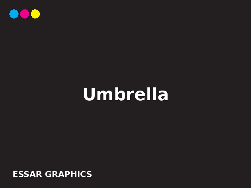 Umbrella printing